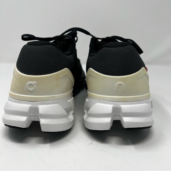 On Running Black and Cream Athletic Shoes - Picture 6 of 9